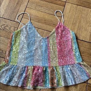Sequin shirt